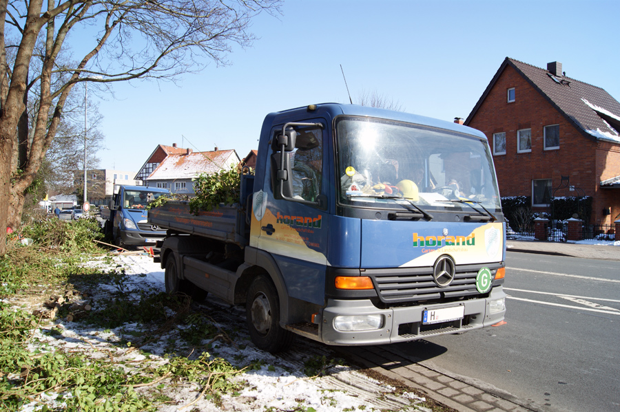 Horand Gartenbau im Einsatz